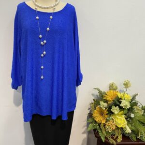Bluza jerse brodat A - imagine 1