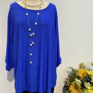 Bluza jerse brodat A - imagine 2