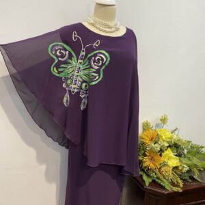 Rochie ocazie fluture pictat - imagine 5