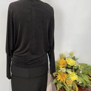 Bluza cu falduri N - imagine 4