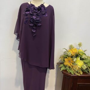 Rochie mov de ocazie - imagine 1