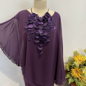 Rochie mov de ocazie - imagine 2