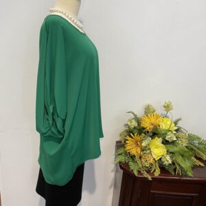 Bluza Iuli verde - imagine 2