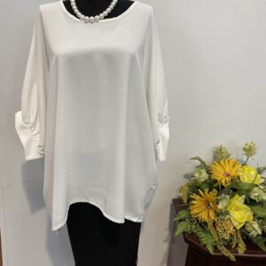 Bluza Iuli albă - imagine 6