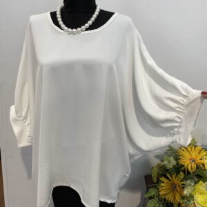 Bluza Iuli albă - imagine 5