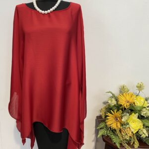 Bluza Mia roșu închis - imagine 1