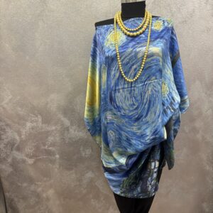 Bluza/Rochie ,,noapte înstelată” - imagine 7