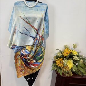 Bluza/rochie Marină - imagine 1