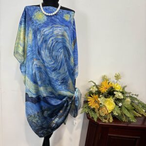 Bluza/Rochie ,,noapte înstelată” - imagine 6