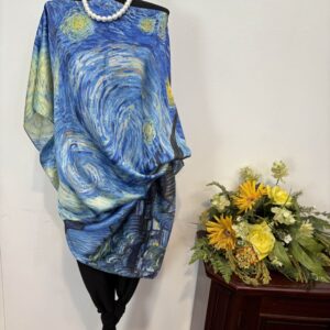 Bluza/Rochie ,,noapte înstelată” - imagine 1