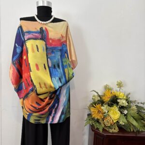 Bluza/rochie Blocuri - imagine 1