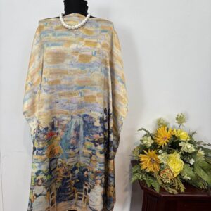 Bluza/rochie pastel bej - imagine 7