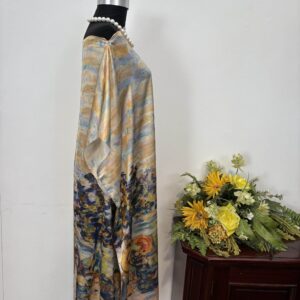 Bluza/rochie pastel bej - imagine 4