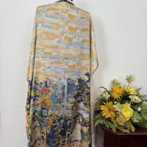 Bluza/rochie pastel bej - imagine 3