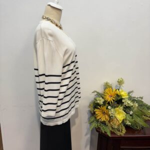 Bluza albă cu dungi - imagine 2