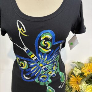 Tricou negru FL - imagine 2