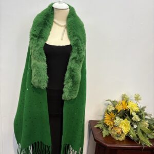 Poncho verde - imagine 1