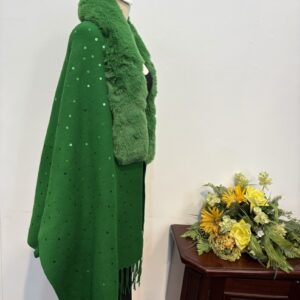 Poncho verde - imagine 2