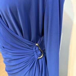 Rochie jerse albastru - imagine 2